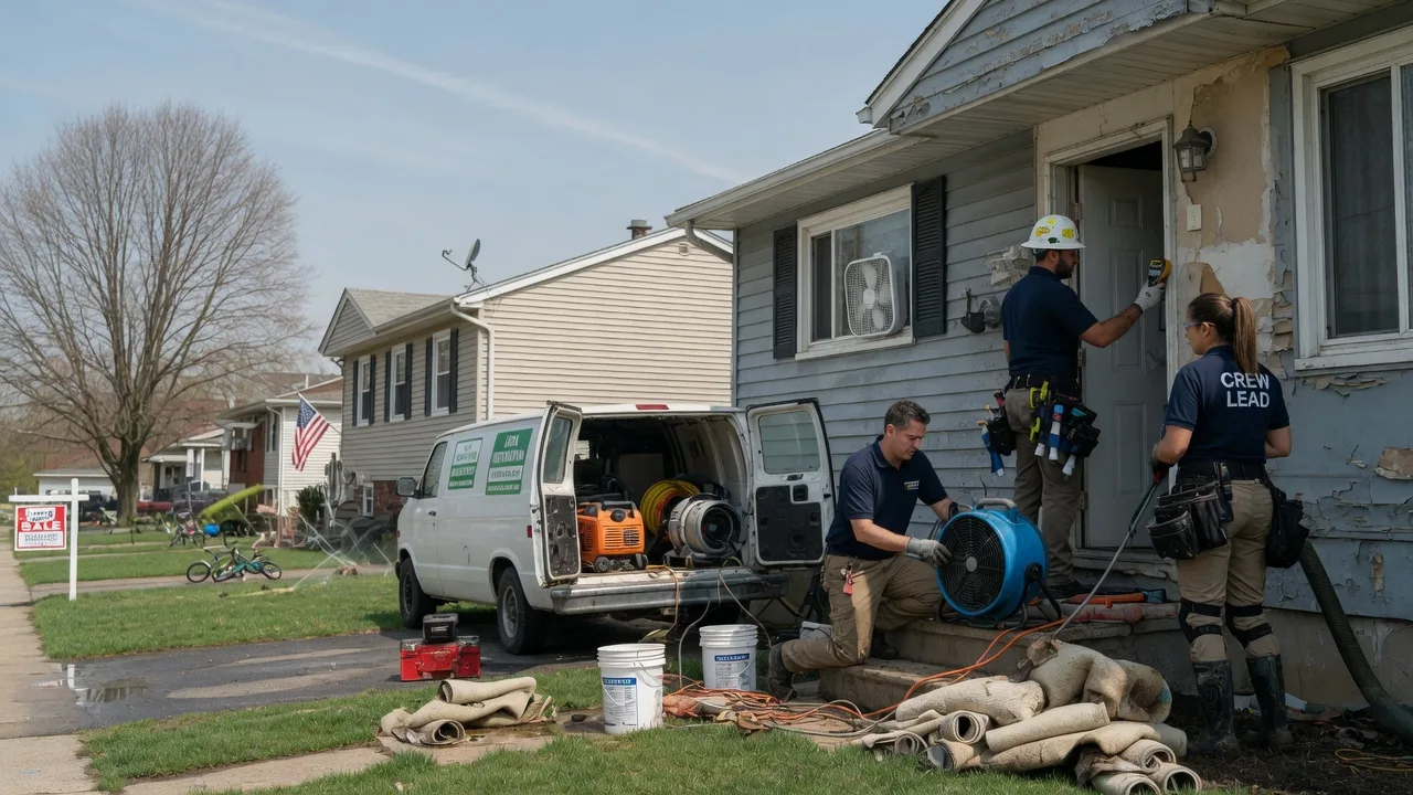 Flood Cleanup in Kansas, IL near me